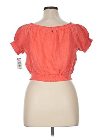 DKNY Jeans Short Sleeve Top (view 2)
