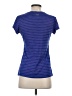 Spalding Athletic 100% Polyester Stripes Blue Active T-Shirt Size S - photo 2