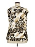 Sioni Gold Sleeveless Blouse Size 2X - photo 2