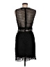 Aqua 100% Polyester Black Cocktail Dress Size M - photo 2