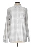 ZeroXposur 100% Polyester Plaid Silver Long Sleeve Blouse Size L - photo 1