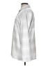 ZeroXposur 100% Polyester Plaid Silver Long Sleeve Blouse Size L - photo 5