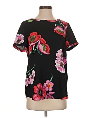 Ann Taylor Short Sleeve Blouse (view 1)