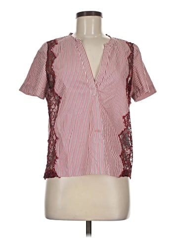 Sandro Short Sleeve Blouse (view 1)
