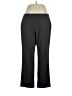 Roz & Ali Chevron-herringbone Gray Dress Pants Size 16 - photo 1