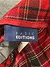 Basic Editions Argyle Red Formal Skirt Size 12 - photo 4