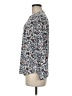 Esprit 100% Viscose Floral Ivory Long Sleeve Blouse Size 6 - photo 5