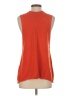 Wildfox 100% Cotton Red Sleeveless Button-Down Shirt Size XS - photo 2
