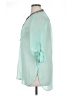 rue21 100% Polyester Green 3/4 Sleeve Blouse Size XL - photo 5