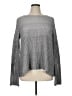 White House Black Market Metallic Silver Pullover Sweater Size XL - photo 1