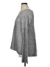 White House Black Market Metallic Silver Pullover Sweater Size XL - photo 5