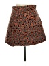 Topshop Animal Print Brown Casual Skirt Size 6 - photo 2