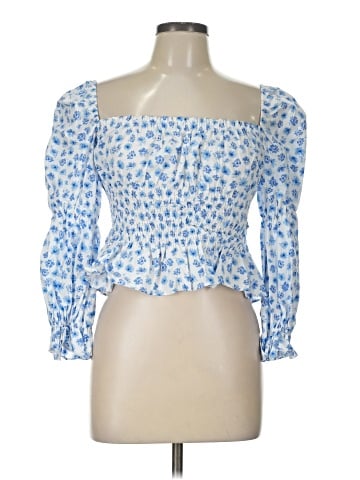 Olivaceous 3/4 Sleeve Blouse (view 1)