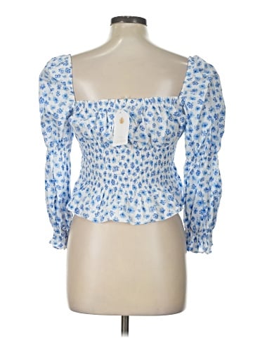 Olivaceous 3/4 Sleeve Blouse (view 2)