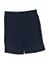 DC Comics Solid Blue Athletic Shorts Size 7 - photo 1