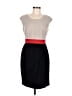 Ellen Tracy Color Block Black Gray Cocktail Dress Size 6 - photo 1
