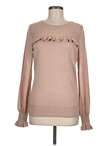 White House Black Market Long Sleeve Top (view 1)