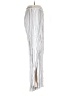Allison Joy 100% Rayon Stripes Silver Casual Pants Size M - photo 4