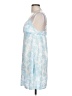 Billabong Tropical Blue Cocktail Dress Size L - photo 5