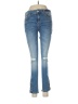 Zara Basic Hearts Blue Jeans Size 8 - photo 1