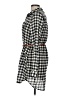 Forever 21 Checkered-gingham Black Long Sleeve Button-Down Shirt Size M - photo 5