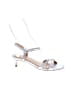 Talbots Silver Sandals Size 6 1/2 - photo 1