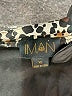 IMAN Animal Print Black 3/4 Sleeve Blouse Size XL - photo 7