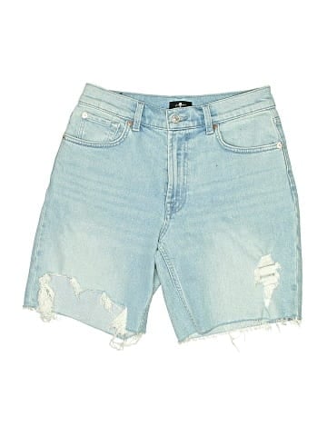 7 For All Mankind Denim Shorts (view 1)