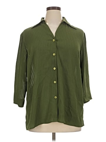 Notations 3/4 Sleeve Blouse (view 1)