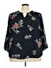 Fun2Fun 100% Polyester Blue 3/4 Sleeve T-Shirt Size 3X - photo 1