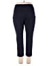 Croft & Barrow Solid Blue Casual Pants Size XL Petite - photo 2