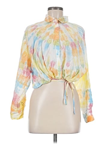 Young Fabulous & Broke Long Sleeve Blouse (view 1)
