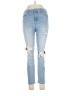 STUDIO BLUE Hearts Blue Jeans Size 31 waist - photo 1