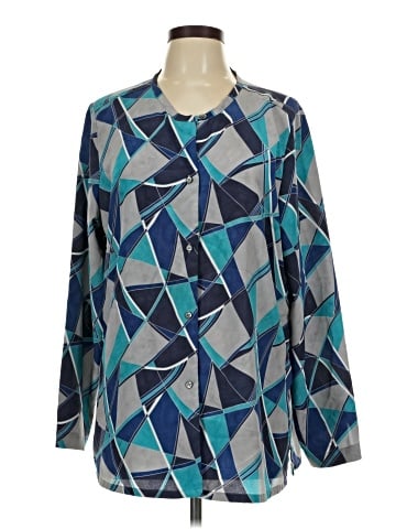Travelsmith Long Sleeve Blouse (view 1)