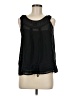 Ninety 100% Polyester Black Sleeveless Blouse Size M - photo 1