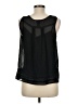 Ninety 100% Polyester Black Sleeveless Blouse Size M - photo 2