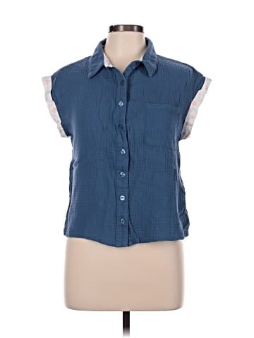 True Craft Sleeveless Button-Down Shirt (view 1)