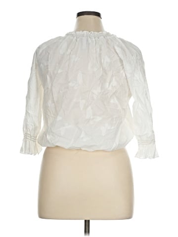 Harve Benard 3/4 Sleeve Blouse (view 2)