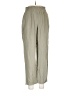 Final Touch Solid Green Casual Pants Size M - photo 1