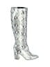 Sam Edelman Silver Boots Size 8 1/2 - photo 1