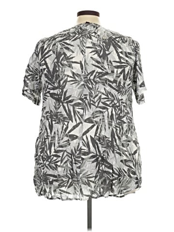 Roaman's Short Sleeve Blouse (view 2)