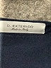 D. Exterior Solid Black Casual Dress Size S - photo 7