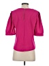 MELLODAY Pink Short Sleeve Blouse Size S - photo 2