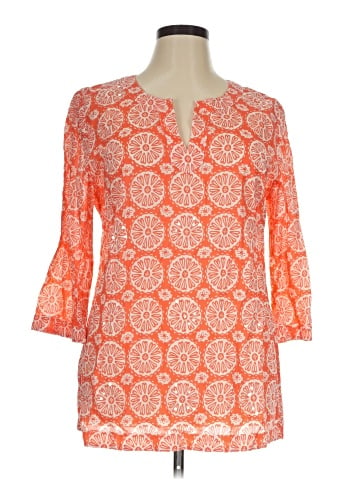 Island Republic 3/4 Sleeve Blouse (view 1)