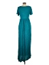 VIISHOW Teal Casual Dress Size L - photo 2