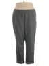 Calvin Klein Solid Gray Casual Pants Size 24W - photo 1