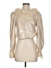 Antonio Melani Gold Long Sleeve Blouse Size XS - photo 1