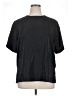 Notations 100% Polyester Black Short Sleeve Top Size 16W - photo 1