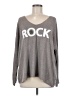 MADE IN ITALY Gray Pullover Sweater Size Med - Lg - photo 1