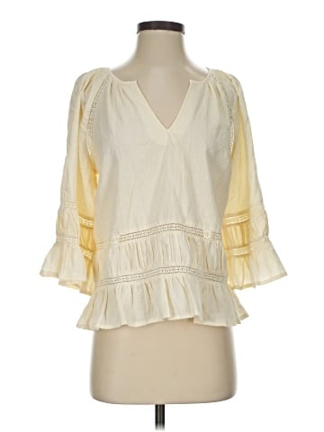 Dear John 3/4 Sleeve Blouse (view 1)
